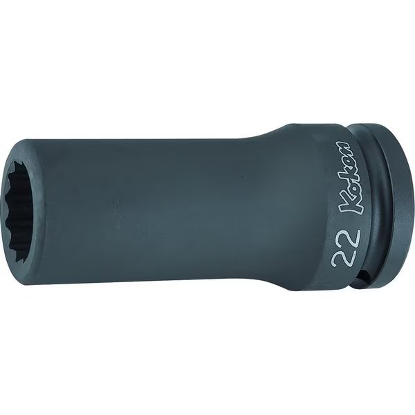 Socket 24mm 12 Point 100mm 3/4 Sq. Drive, Ko-Ken, Mfr#: 16305M-24